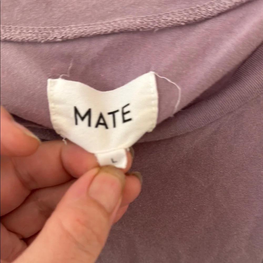 MATE the Label Organic Cotton  Crop T-Shirt Short Sleeves - Picture 6 of 8